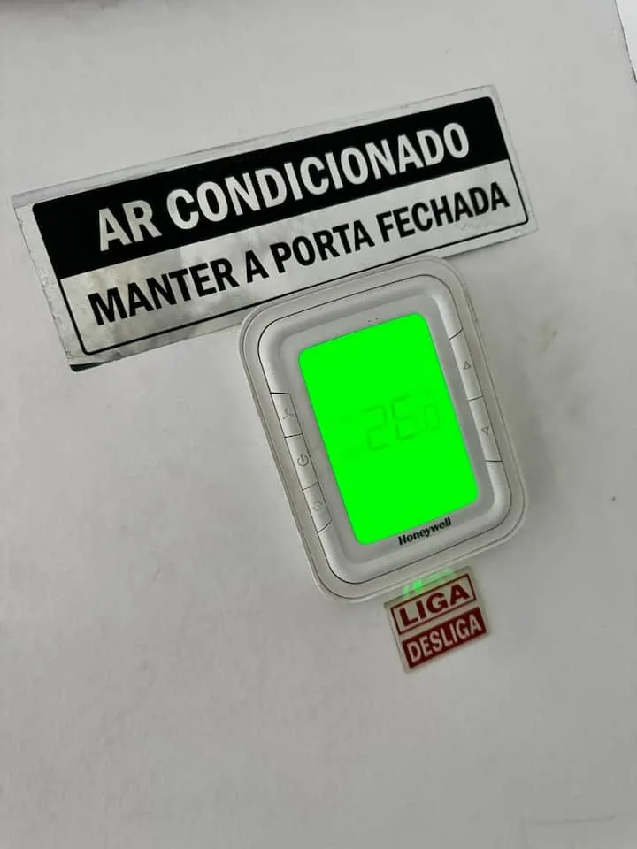 Controle do ar-condicionado