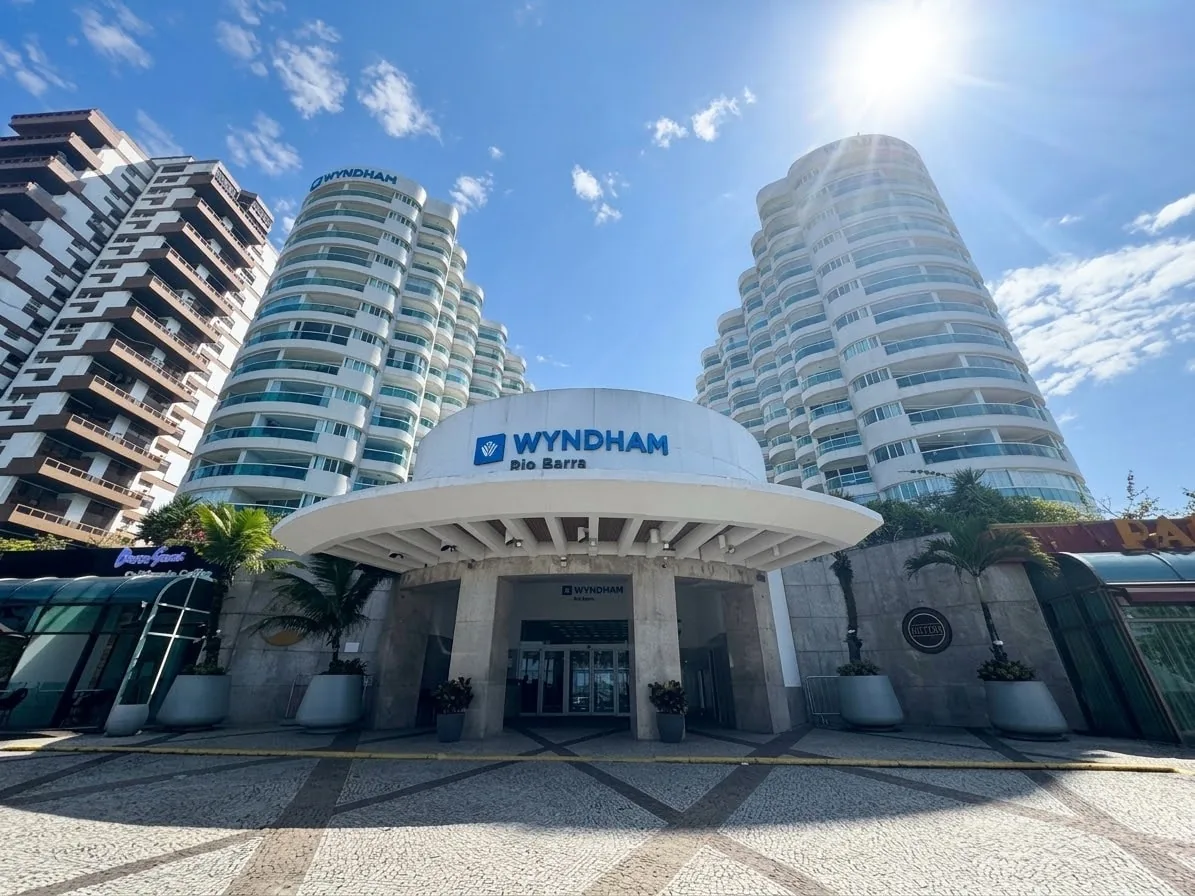 Entrada do Wyndham Rio Barra