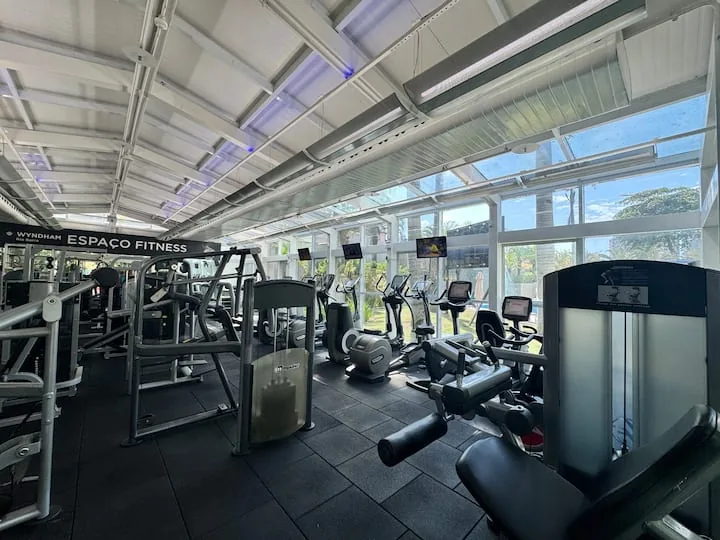 Academia do resort